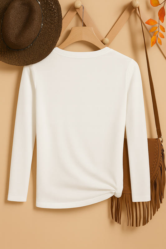 Блуза с дълъг ръкав - 007